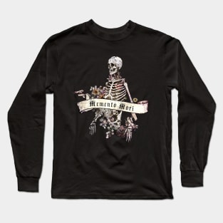 Human Anatomy, ribcage, rib cage, memento mori Long Sleeve T-Shirt